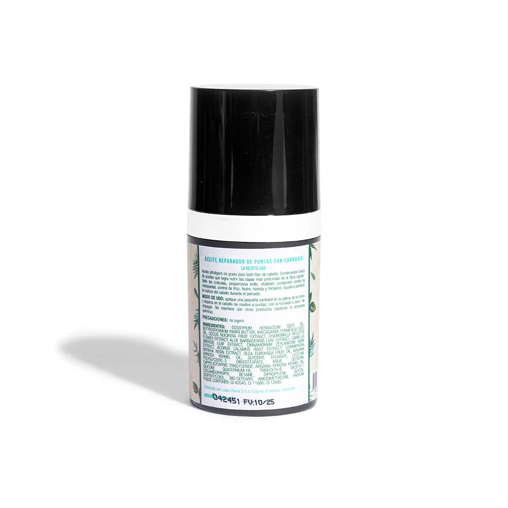 Aceite Reparador de Puntas La Receta 30 mL LA RECETA - Image 3
