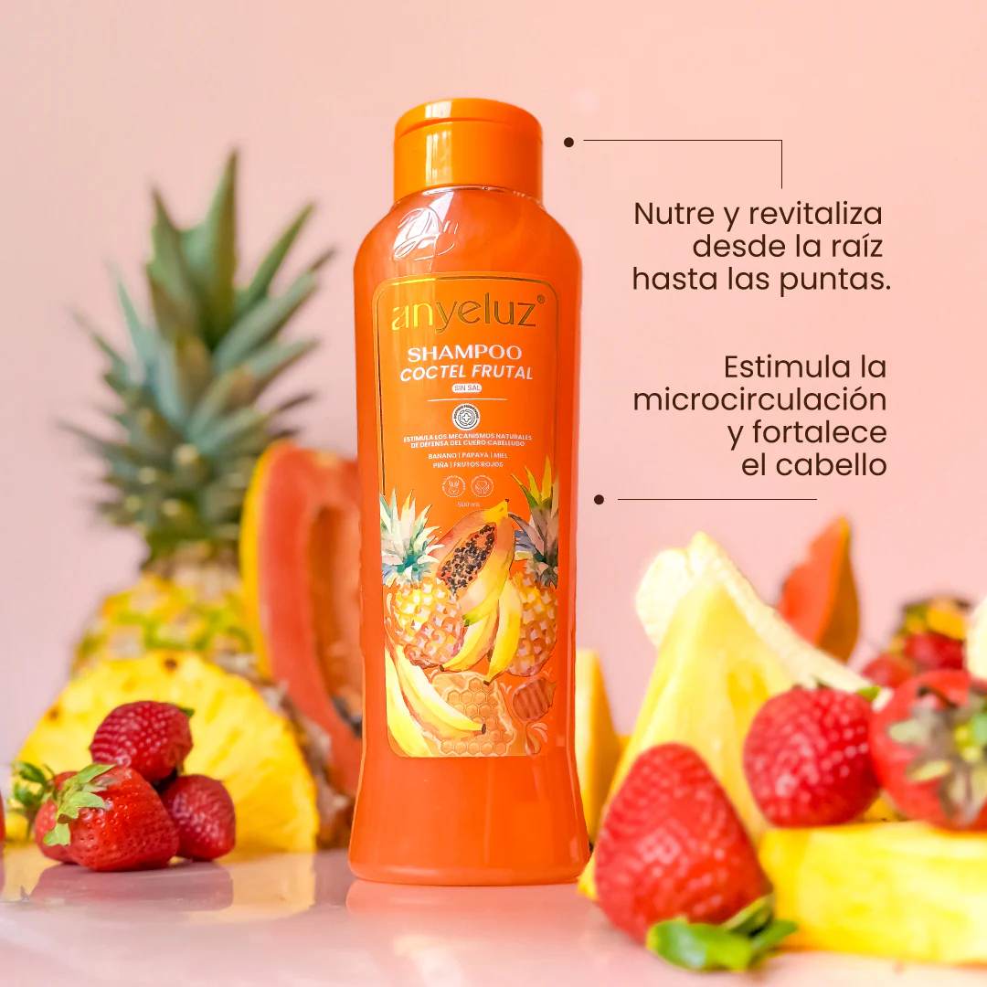 SHAMPOO COCTEL DE FRUTAS ANYELUZ - Image 3
